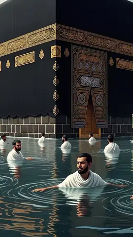 Ka'bah ternyata pernah kebanjiran sampai setengah dinding! Tahun 1941, Mekkah dilanda hujan deras berhari-hari hingga area Masjidil Haram berubah jadi 'danau'. Tapi ibadah tak berhenti, jamaah tetap tawaf… sambil berenang! 🌧️🕋 Pernah tahu fakta ini sebelumnya? #FaktaIslam #Kaabah #SejarahIslam #IslamicShorts #Mekkah #BanjirKaabah #FaktaLangka 