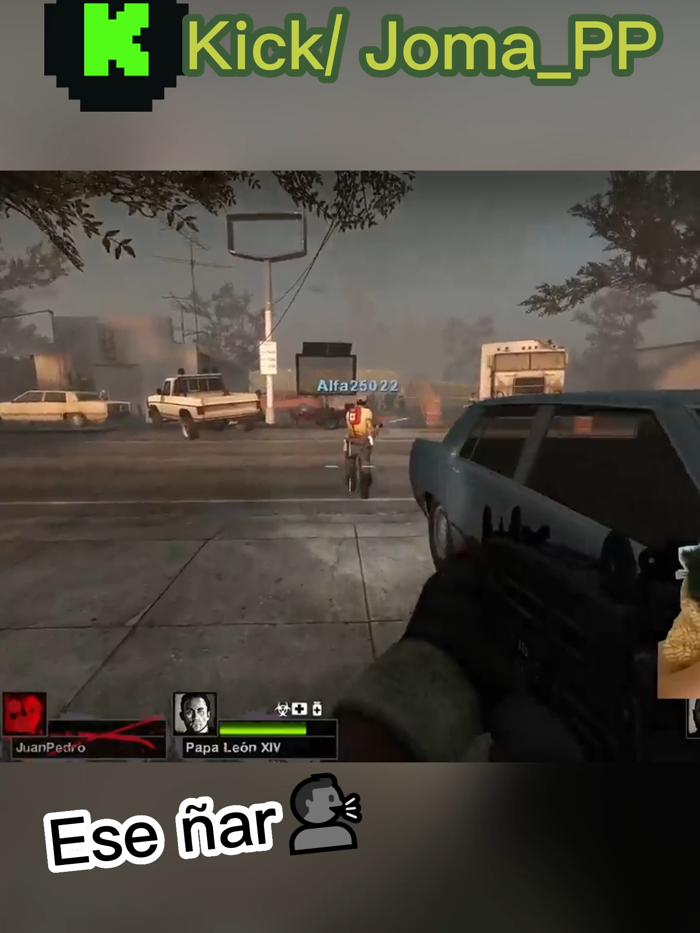 SE LEVANTA OTRA VEZ 🗣  #fyp #left4dead2 #clips #gaming #humor #l4d2 #fypシ #f1 #charguer