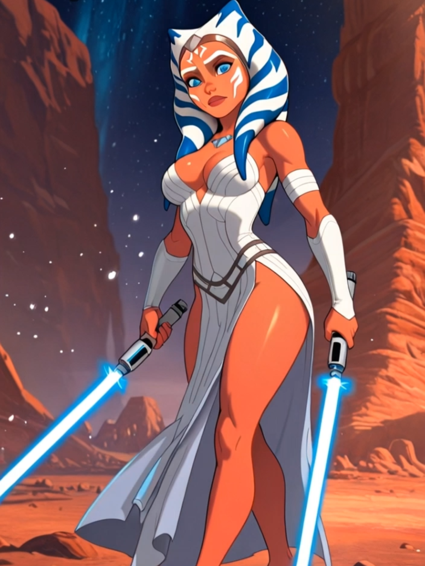 Ahsoka Tano 09 #ashoka #ahsoka #starwarstiktok #starwarsfan #ai #klingai #flux