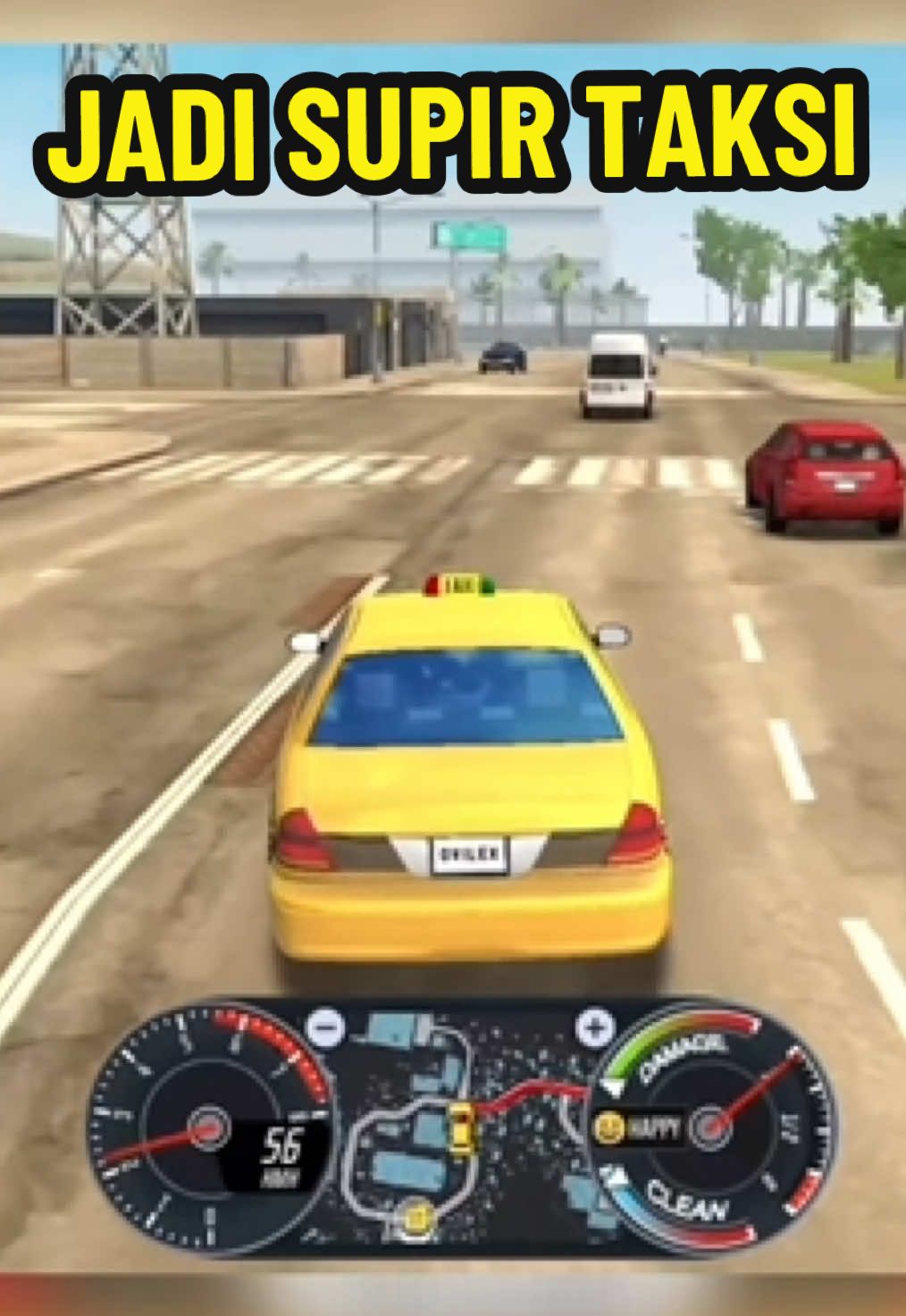ketika mantan pembalap jadi supir taxi #rekomendasigame #gameandroid #gameseru 