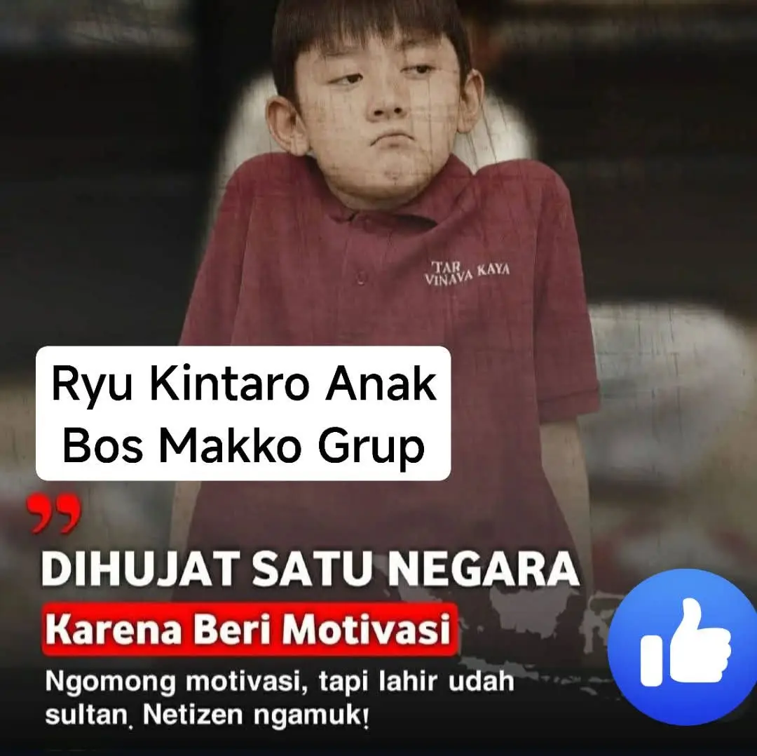 Ryu Kintaro belakangan ini menyita perhatian jagat media sosial setelah videonya bicara soal “Enaknya hidup sebagai perintis bisnis meski penuh ketidakpastian” viral dan menuai kontroversi. Banyak netizen langsung mengomentari, dari yang kagum hingga yang mengkritisi lewat berbagai sudut pandang. Dalam video itu, Ryu Kintaro tampak percaya diri menyampaikan pengalaman dan pembelajarannya sebagai “bocil perintis bisnis”.  Tidak hanya disorot lantaran isi videonya, Ryu juga pernah viral karena kisahnya berjualan makanan dan susu di pinggir jalan dengan mobil Lexus seharga miliaran rupiah. Di balik sensasi tersebut, tidak sedikit netizen yang menyoroti latar belakang keluarganya.  Ryu ternyata merupakan anak dari Christopher Sebastian, pengusaha sukses sekaligus founder dan CEO Makko Group, kerajaan bisnis yang bergerak di bidang otomotif dan kuliner.  Ayahnya dikenal sebagai distributor besar kaca film mobil dan punya sederet bisnis sukses lainnya.  Banyak yang berpendapat, privilage dan fasilitas dari keluarganya inilah yang menjadikan cerita “perintis bisnis” Ryu berbeda dari perjuangan kebanyakan orang. Ryu sendiri sudah aktif jadi konten kreator sejak usia 5 tahun. Kanal YouTube miliknya kini memiliki lebih dari 1 juta subscriber, dan ia dikabarkan pernah mengantongi penghasilan hingga Rp1 miliar dari bisnis dan endorse.  Dari pemasukan itulah, Ryu mulai merintis sejumlah usaha kecil, dari ayam crispy gerobakan, susu segar (Howard Hills), hingga bisnis jamu kekinian dengan label Tjap Nyonya Kaya yang diklaim ramah anak dan tidak pahit.  Beberapa bisnis memang ada yang tutup, namun kini bocah 9 tahun tersebut fokus pada usaha jamu, serta menjadi runner-up South East Asia Young Entrepreneur X Factor 2025. Ketenaran Ryu Kintaro mendapat apresiasi dan sekaligus kritik.  Ia dianggap inspiratif oleh sebagian orang karena berani berbicara, membagikan tips bisnis untuk kalangan muda, dan membuktikan diri dengan berbagai pencapaian.  Namun, tidak sedikit juga yang mempertanyakan relevansi dan sensitivitas pesannya terkait “merintis bisnis” di tengah kehidupan serba kecukupan. Menurut kalian gimana Gaesss.. 📷: Instagram/@ryu_kintaro #trending #motivasi #fyp #viralfoto #jangkauanluas