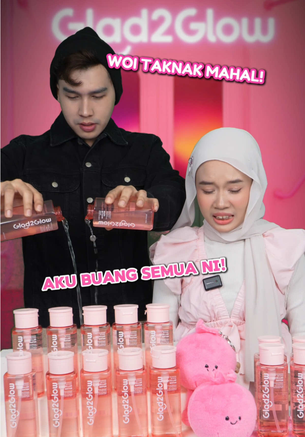 Clean skin, calm vibes 🌸 Let the floral touch of cherry blossom refresh your skin — no rinse needed! 💞🌟Join our LIVE for more exclusive deals #myskincare #skincareMalaysia #g2gmalaysia #gladtoglowmalaysia #skincareviral 