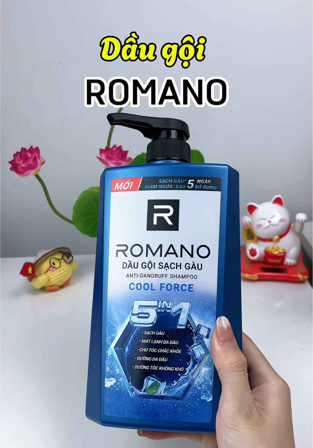 Dầu gội ROMANO #embexiuuu #myshopuht#romano #daugoiromano #daugoinam 