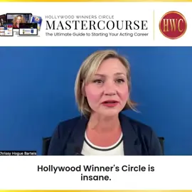 Chrissy Hogue Bartels has a Master’s degree in Fine Arts and has been studying acting for over 30 years — but she says she wishes she had taken the Hollywood Winners Circle course when she was 19. Despite all her education and training, it was this course that finally gave her the business tools, strategy, and real-world industry knowledge she needed to start booking work and moving her career forward. If you want to fast-track your acting career and start booking faster, you need to take the Hollywood Winners Circle Master Course. Our team of industry professionals will clean up your entire actor package — your headshots, your demo reel, your resume, and your casting profiles. We’ll guide you through how to your audition, help you break down scenes the way casting directors want to see them, and teach you exactly how to get a talent agent or manager — and how to build strong, lasting relationships with them. You’ll learn what casting is really looking for, how to present yourself like a pro, and how to stop spinning your wheels and actually start working. Everything you need to become a working actor — in record time — is inside this course. Join HWC hollywoodwinnerscircle.com 