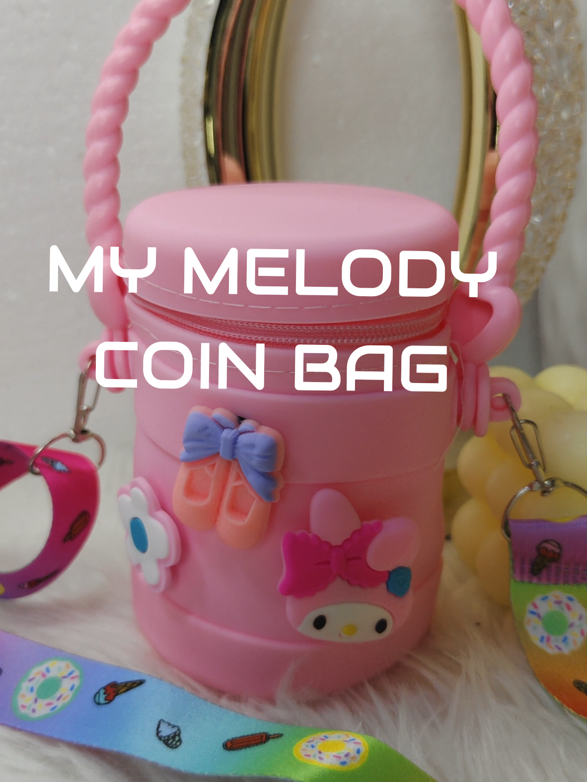 “Her first coin bag and it’s pure magic 🐰💗 #MyMelodyMoments” #coinpurse #coinbag #coinpurseforkids #giftsforkids #KawaiiEssentials #mymelody 