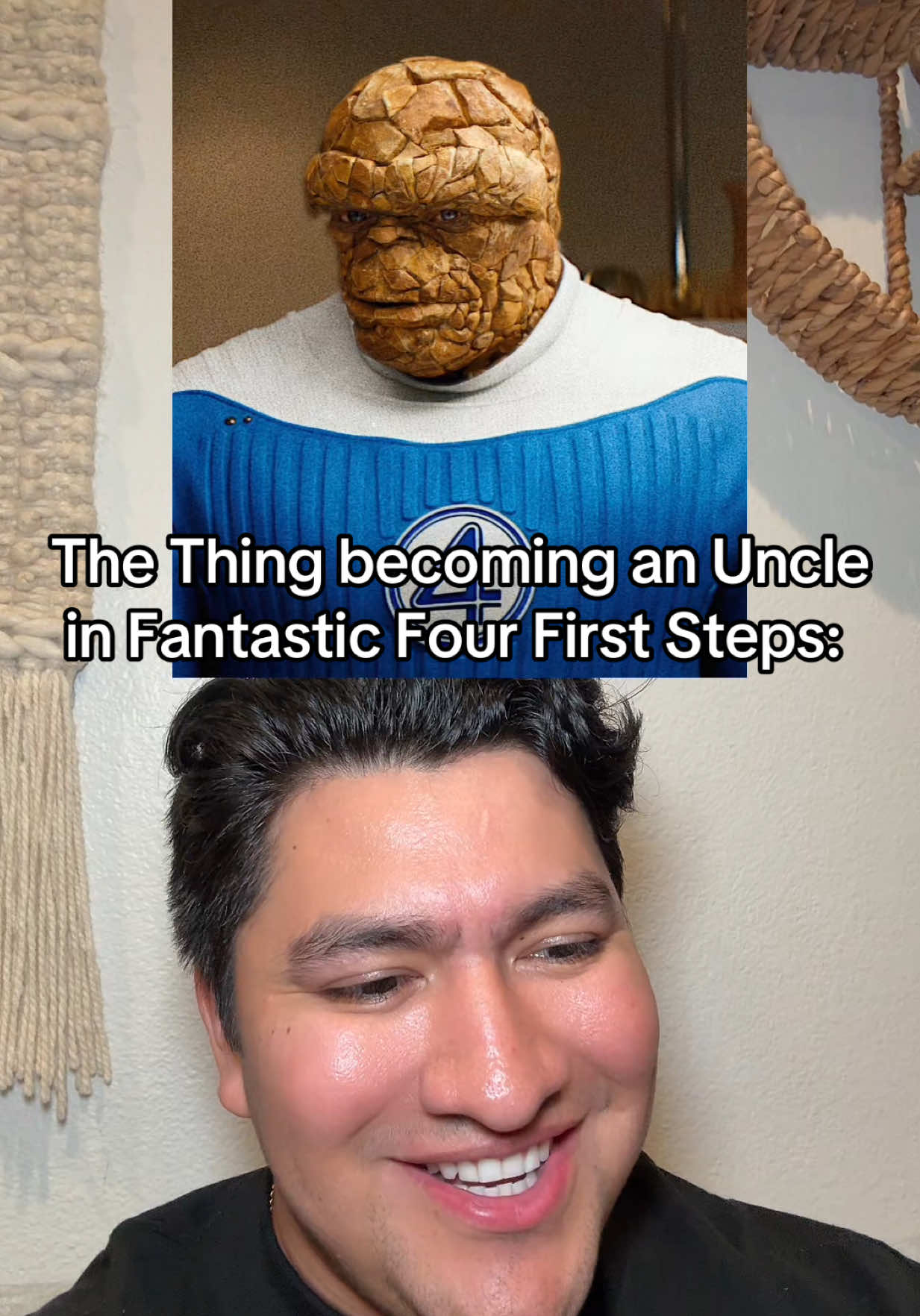 The Thing becoming an Uncle in Fantastic Four First Steps 🤣 #fantasticfour #fantasticfourfirststeps #blurayangel #marvel #mcu #movie #comic #bengrimm #thething #unc