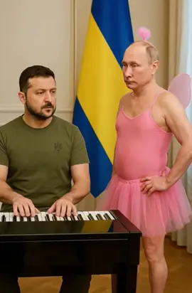 Babe Putin and Leader Zelensky from #ai #putin #zelensky #ukraine #russia 