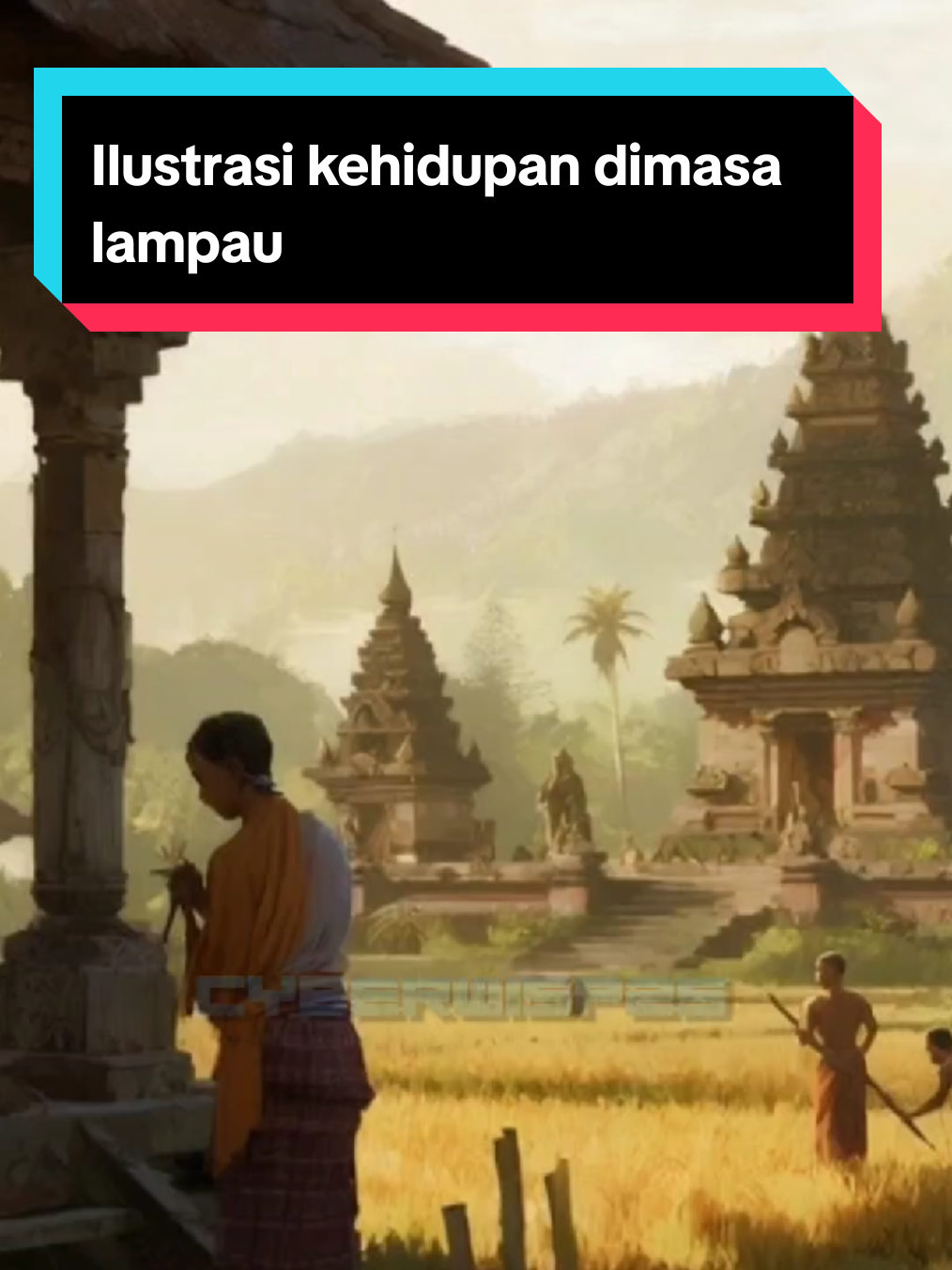 Kehidupan masa lampau di Jawa bukan hanya tentang candi dan kerjaan , tapi juga tentang petani , perajin dan masyarakat yang hidup selaras dengan alam dan budaya #kerajaan #indonesia #cyberwisp25  #wonderfulindonesia
