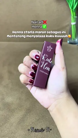 Kutek versi halal nih😍#starla #inaikuku #kutekhalal #pewarnakuku 