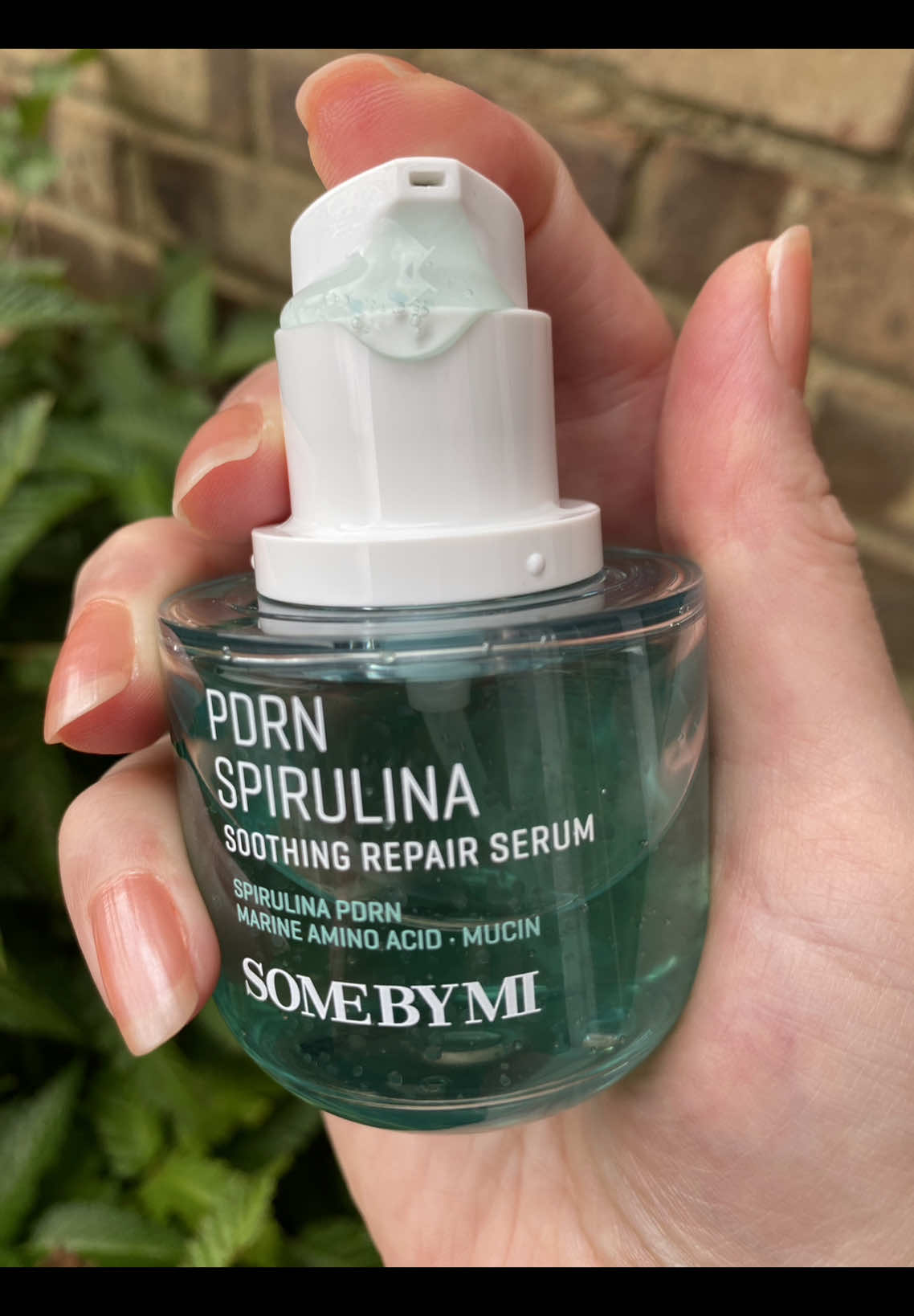@SOMEBYMI ID @YesStyle @YesStyleInfluencers #yesstyle #yesstyleinfluencers #redness #pdrn #pdrnserum #repairserum #soothing #veganserum  #koreanskincare #kbeauty #skincarehack #koreanskincare #somebymi *SOME BY MI - PDRN Spirulina Soothing Repair Serum. This product is fantastic!  The lightweight, non-sticky, fragrance-free texture in the elegant bottle, absorbs quickly and provides excellent hydration, restoring the skin barrier. Thanks to its effective and skin-friendly ingredients, including PDRN derived from spirulina, marine mucin, hyaluronic acid, and two types of peptides, my skin texture has completely transformed. I no longer experience dehydration, irritation, or excess oil production in my typically oily T-zone. I've always struggled with enlarged pores, but this serum has noticeably reduced them. Even after just one use, the results are apparent. My skin now looks healthy, soothed, and youthful.  The SOME BY MI PDRN Spirulina Soothing Serum is truly a game changer!