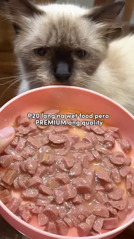 Ito na yung budget friendly at furbaby approved 💗 #wetcatfood #wetfood #catfood #mrvet #mrvetcatfood 