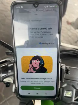 Masuk orderan langsung cancel 🤯 #ceritaojol #gojekindonesia #gojeksoloraya #bckobarsolo #pejuangrupiah 