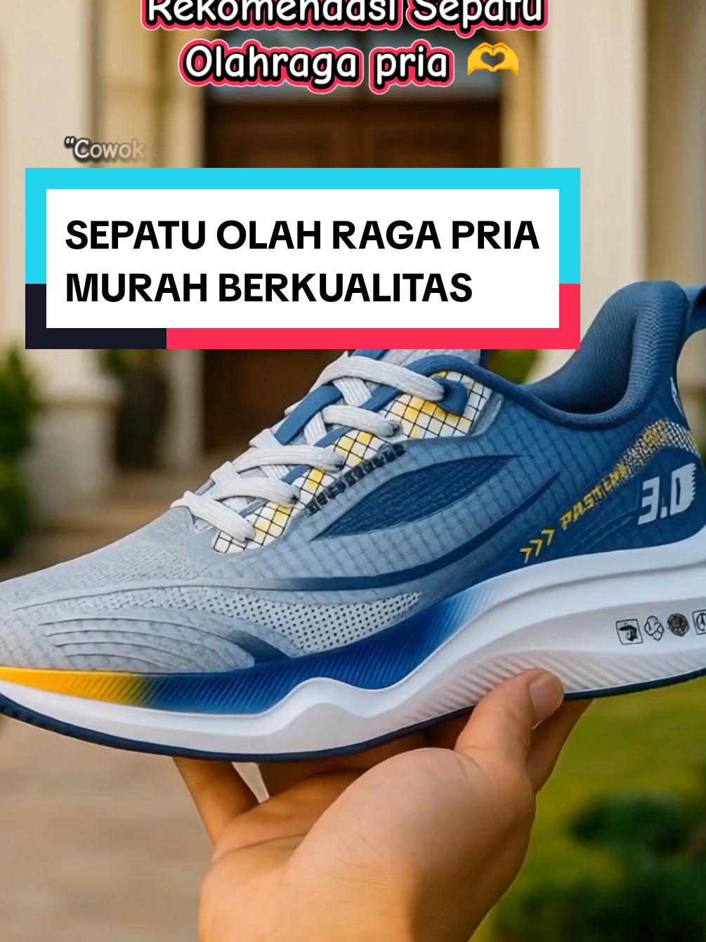 KENXIEX Sepatu Olah Raga Pria Sepatu Sneakers Sepatu Sport #fyp #sepatupria #sepatuolahraga #sepaturunning #sepatusneakers 