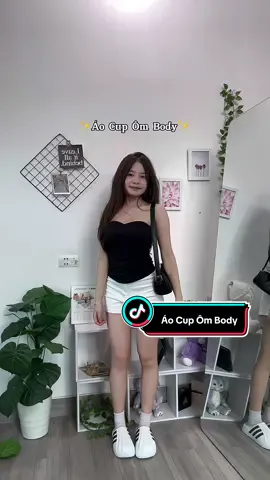 Áo cup ôm body tôn dáng❤️ #titriview #aocup #aoombody #xuhuong #foryou 