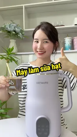 Làm sữa hạt thật nhanh chóng đơn giản và ngon với chiếc máy thông minh này , kì này là khỏi mua sữa đóng chai luôn #maylamsuahat 