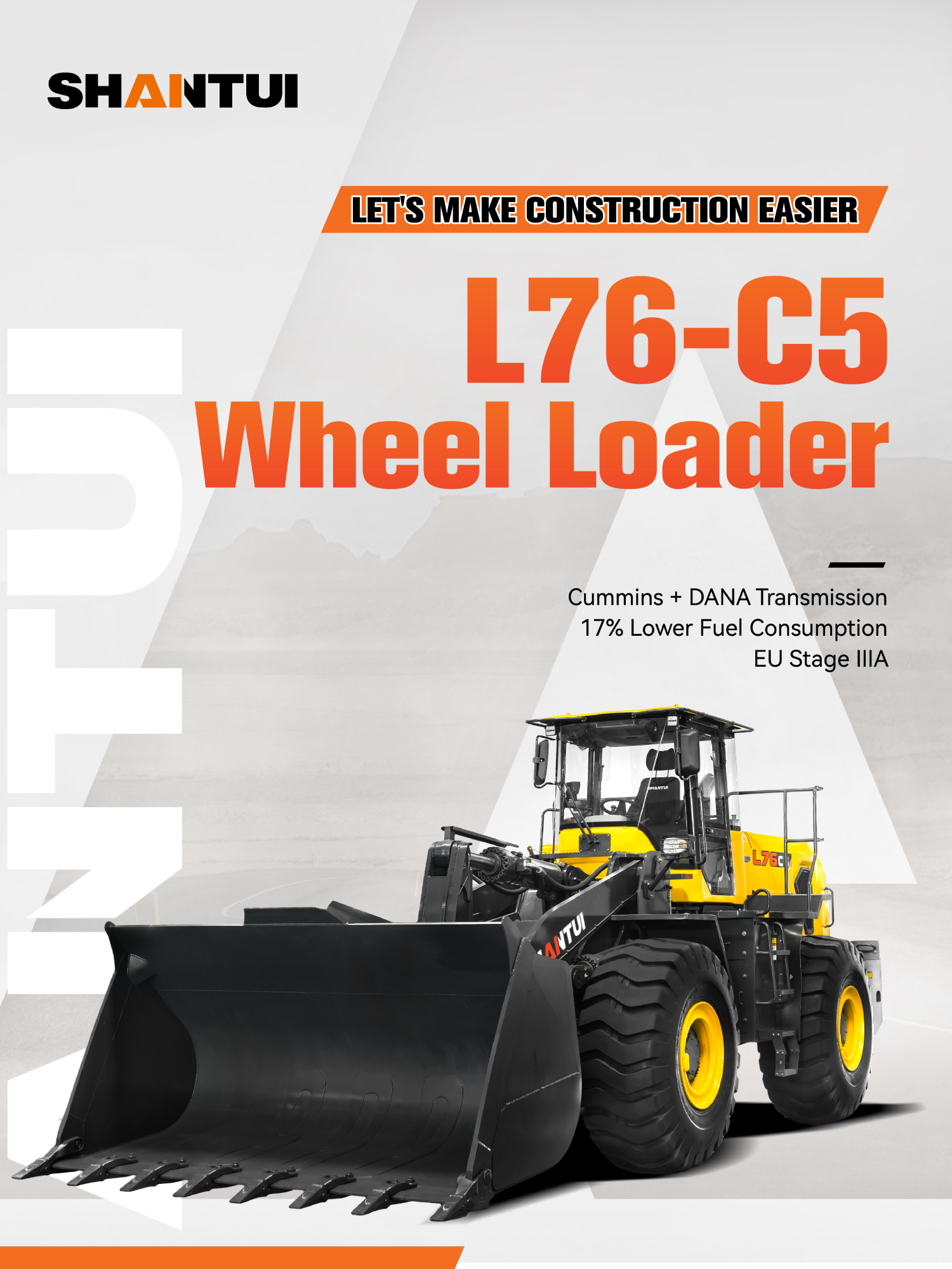 🚨 Shantui L76-C5 Wheel Loader: The Heavy-Duty Jobsite Beast  ✅ Smart Power Cummins + DANA transmission → Auto-shift tech, max traction/digging force, 17% fuel savings. ✅ Easy Upkeep Filters/engine on same side + external brakes → Fast, hassle-free maintenance. ✅ Tough-Job Ready Reinforced drive axle + 3 front calipers + swappable buckets (sand/rock/ore/coal) → Crushes mining/heavy work. ✅ Operator Comfort 15% roomier sealed cab + single-hand controls → All-day comfort, less fatigue. Power, efficiency, adaptability—engineered for your site. 🚀 #Shantui #WheelLoader #Loader #InnovationInConstruction #BuildingBetter #ValueThatWorks #WeAreOne #fyp For more information, please visit https://www.shantui-global.com/