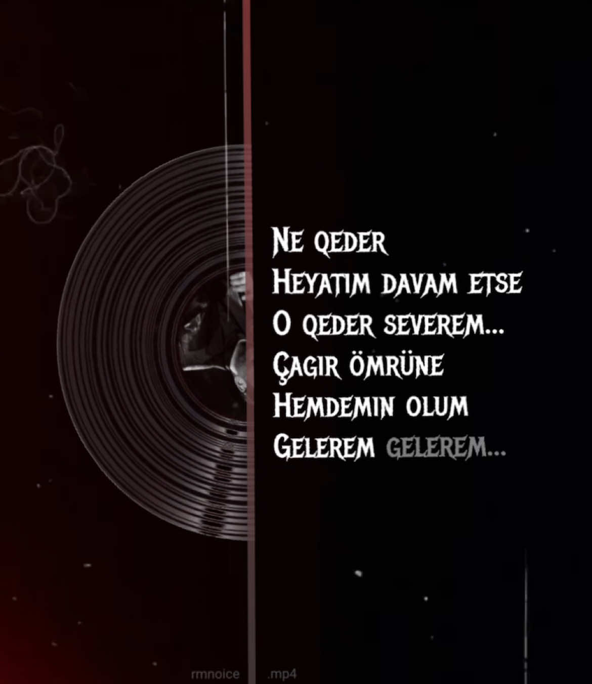 Nə qədər həyatım davam etsə o qədər sevərəm ❤️🎼 #nuriserinlendirici #etiraf 