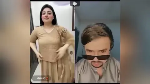 waseem & sumbal funny live video🤪#powerkapunch #youtuber #unfrez #powerkapunch 