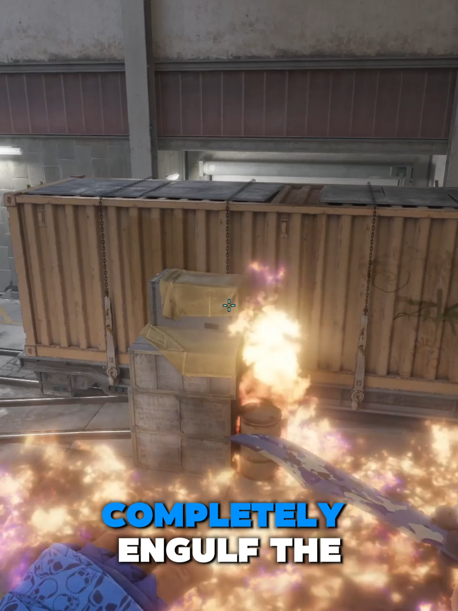 CS2 Train - How to deal with the new box on A-Site! #cs2 #counterstrike