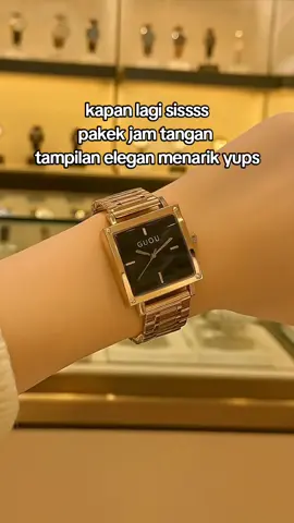 ✨ Jam tangan Guou, perpaduan sempurna antara gaya dan ketepatan waktu. Siap lengkapi penampilanmu! ⌚💫 #GuouWatch #JamTanganWanita #OOTD #StylishLook #TikTokFashion #semuaorang #viral #promo #fyppppp #wibgajian 