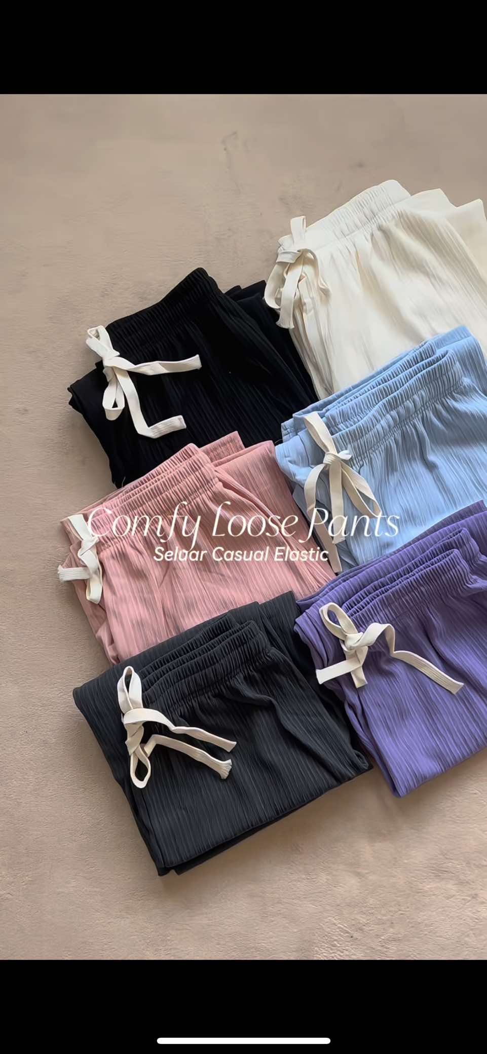 #seluarloose #seluarwanita #loosepants #loosepantsmurah #fyp #foryou #foryoupage 