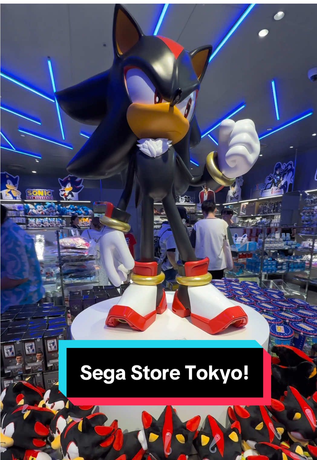 Japan’s first Sega flagship store opened in July 2025 and the Sega Store Tokyo is located on level 6 floor of Shibuya Parco, alongside the Nintendo, Godzilla, Pokemon and Capcom stores. Keep a look out for several exclusive Sega and Sonic merchandise, as well as many more across Sega and Atlus’ most popular franchises. #Sega #Sonic #SonicTheHedgehog #Atlus #LikeADragon #MetaphorReFantazio #Tokyo #Travel #Geek #fyp #fypシ゚  📍6F Shibuya Parco, 15-1 Udagawacho, Shibuya-ku, Tokyo 150-8377, Japan 🕥 Opening hours: 10am to 9pm daily