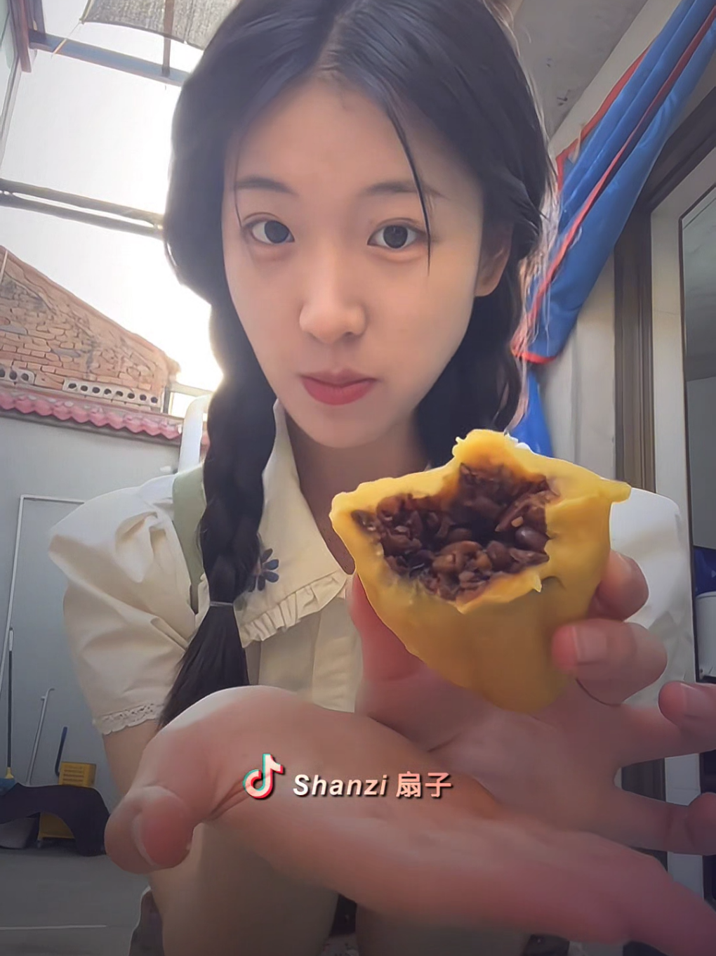 #douyin抖音 #hairstyle #chinesegirl #haircut #outfit #fyp #shanzi扇子 