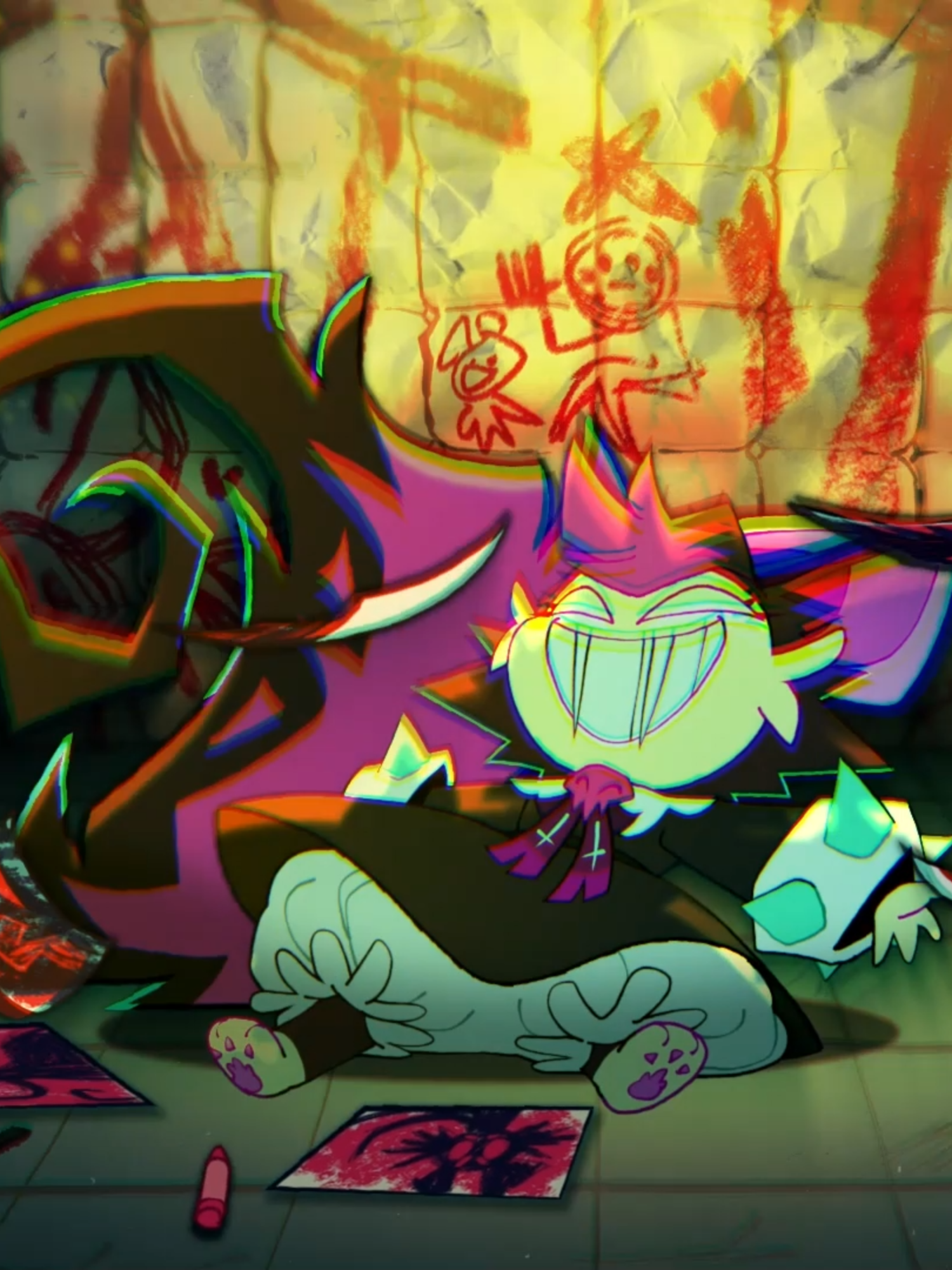 HEAVY NEWS Animation #fyp #fypage #animationmeme #animation #bearghost