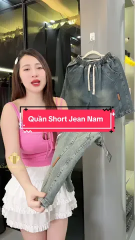 Quần Short Jean Nam #cohuyentaphoa #xuhuong 