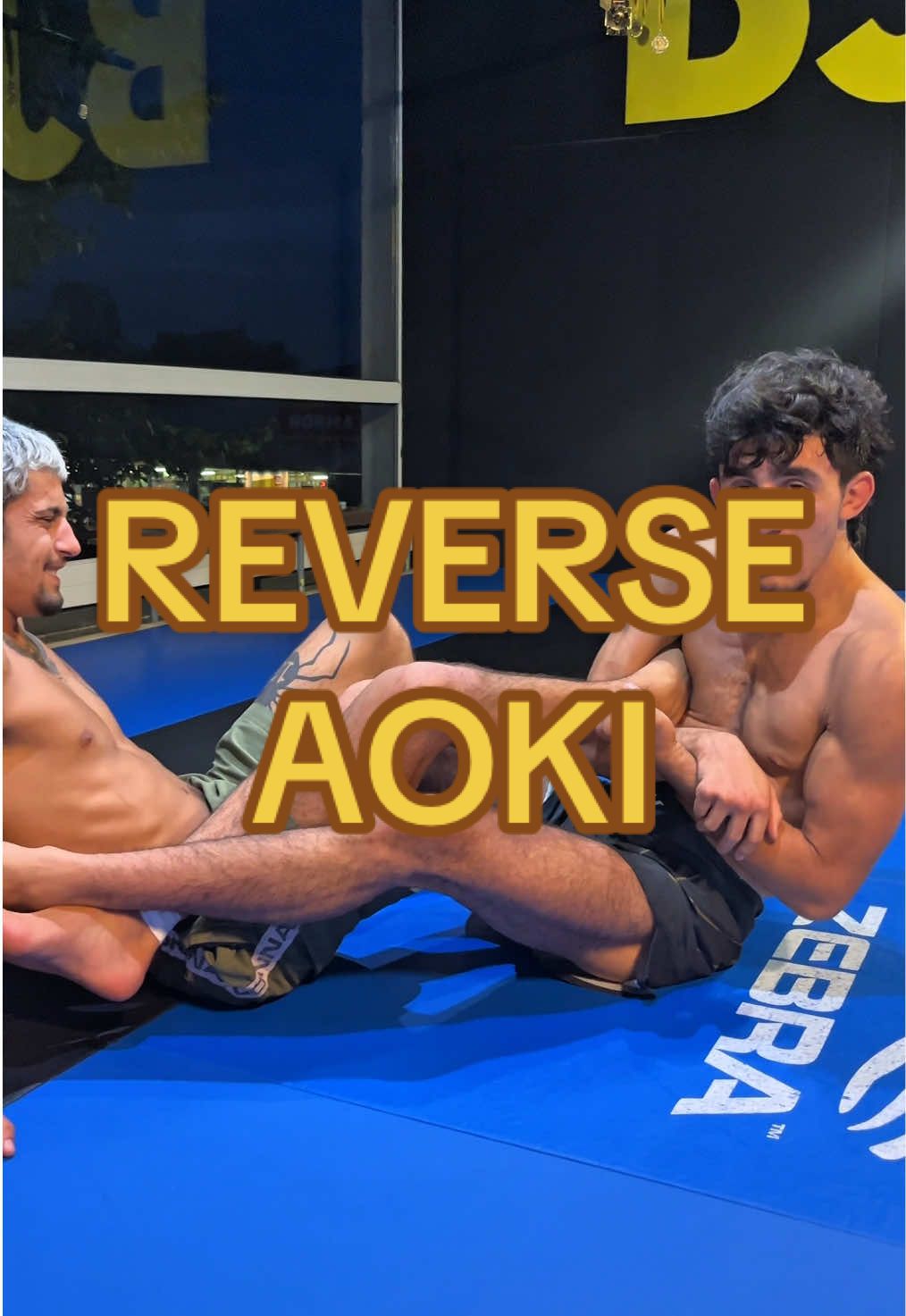 Reverse aoki overpowered #leglock #ölmann #bjj #fyp 