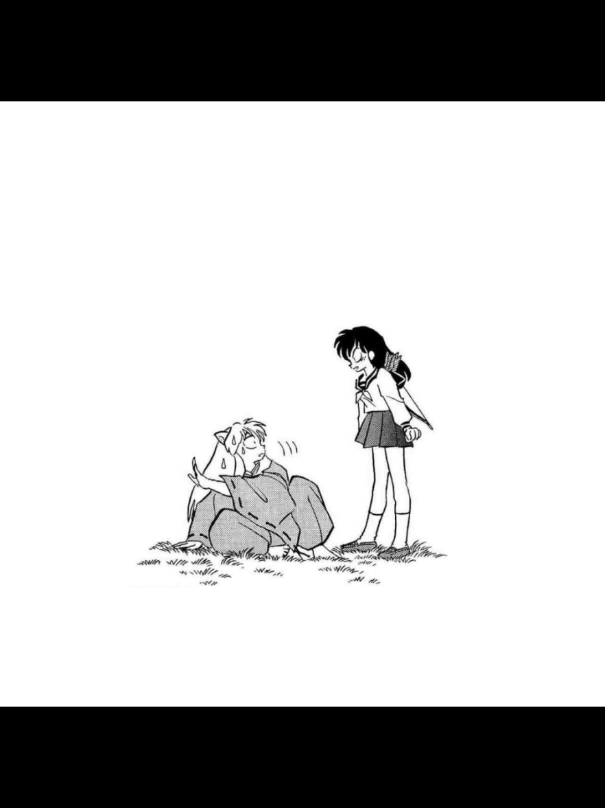 I found the drawing at the end on pinterest, there is a @Lodie.Conie but I couldn't find the account, if anyone is able to find it please tell so I can properly credit them :) #inuyasha #inuyashaxkagome #kagome #kagomehigurashi 