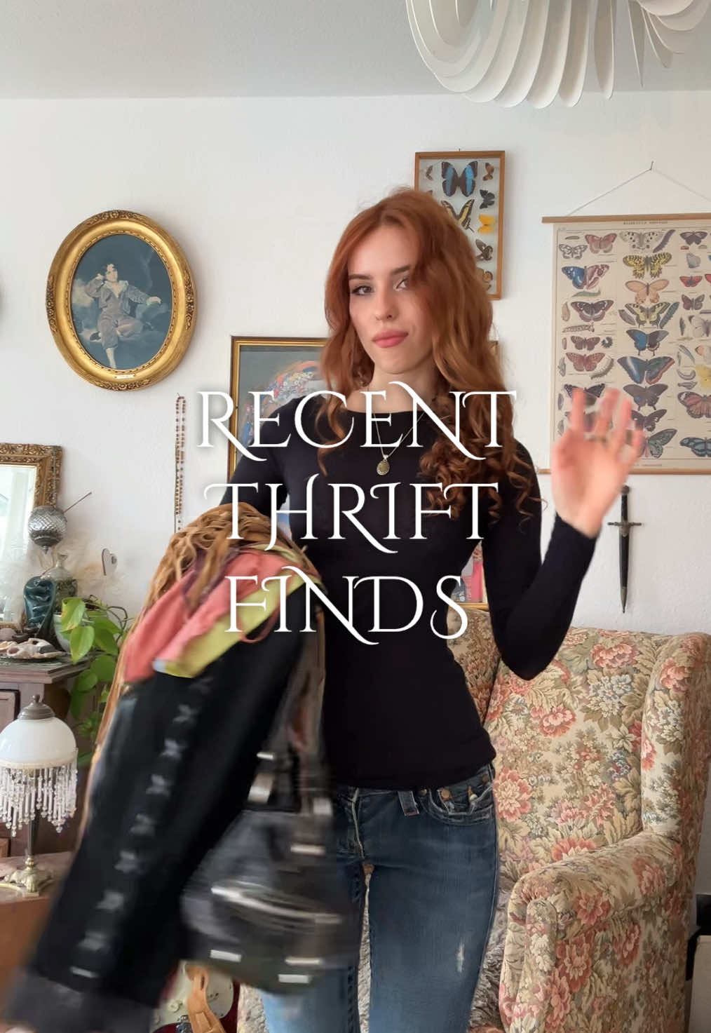 ah yes second hand retail therapy  #thrifthaul #tryonhaul #2000s #y2k #secondhand #vintedhaul #suede #70sfashion #fringe #bohochic #ibizatops 