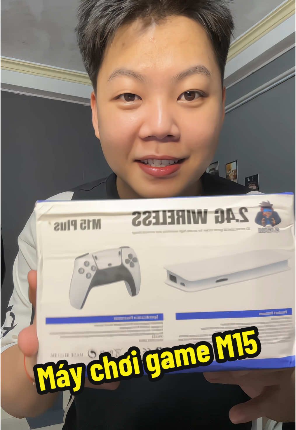 Máy chơi game cầm tay M15 4k  #trunghieureview #maychoigame #maychoigamecamtay #maychoigamengayxua #maychoigamemini 