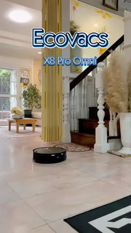 บ้านสะอาดแบบไม่ต้องเปลืองแรง ชีวิตง่ายขึ้นตั้งแต่มี Ecovacs X8 Pro Omni ที่ช่วยดูแลบ้านทั้งดูดฝุ่น ถูพื้นครบจบ มีเวลาให้ลูก มีเวลาทำอย่างอื่นมากขึ้นเยอะเลยค่ะ ✨🏡 #ECOVACSDEEBOTX8PROOMNI #ECOVACS #ECOVACSDThailand #หุ่นยนต์ดูดฝุ่นถูพื้น 