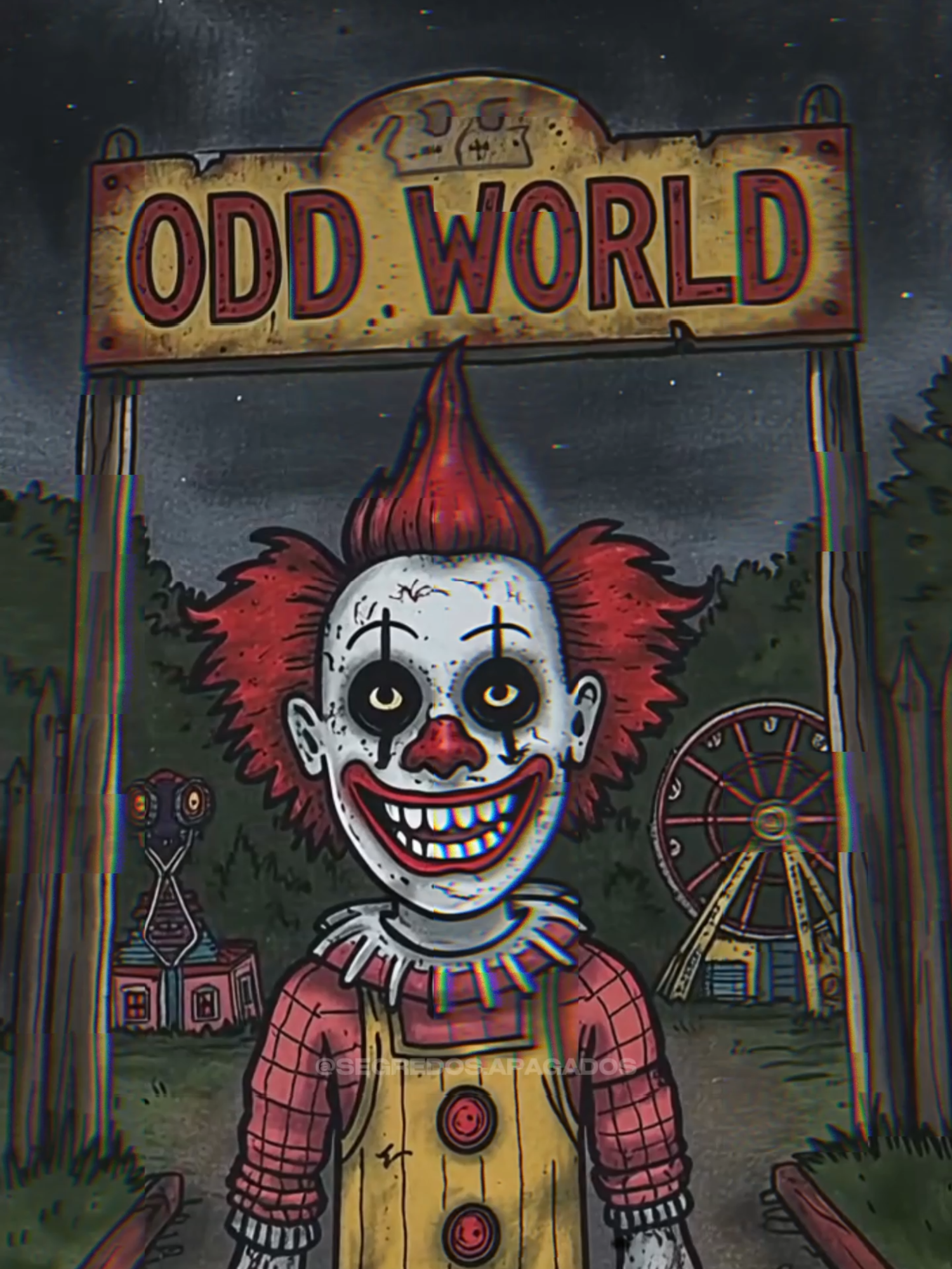 O misterio de Odd World #terror #misterio #historiadoterror #assustador #vocesabia