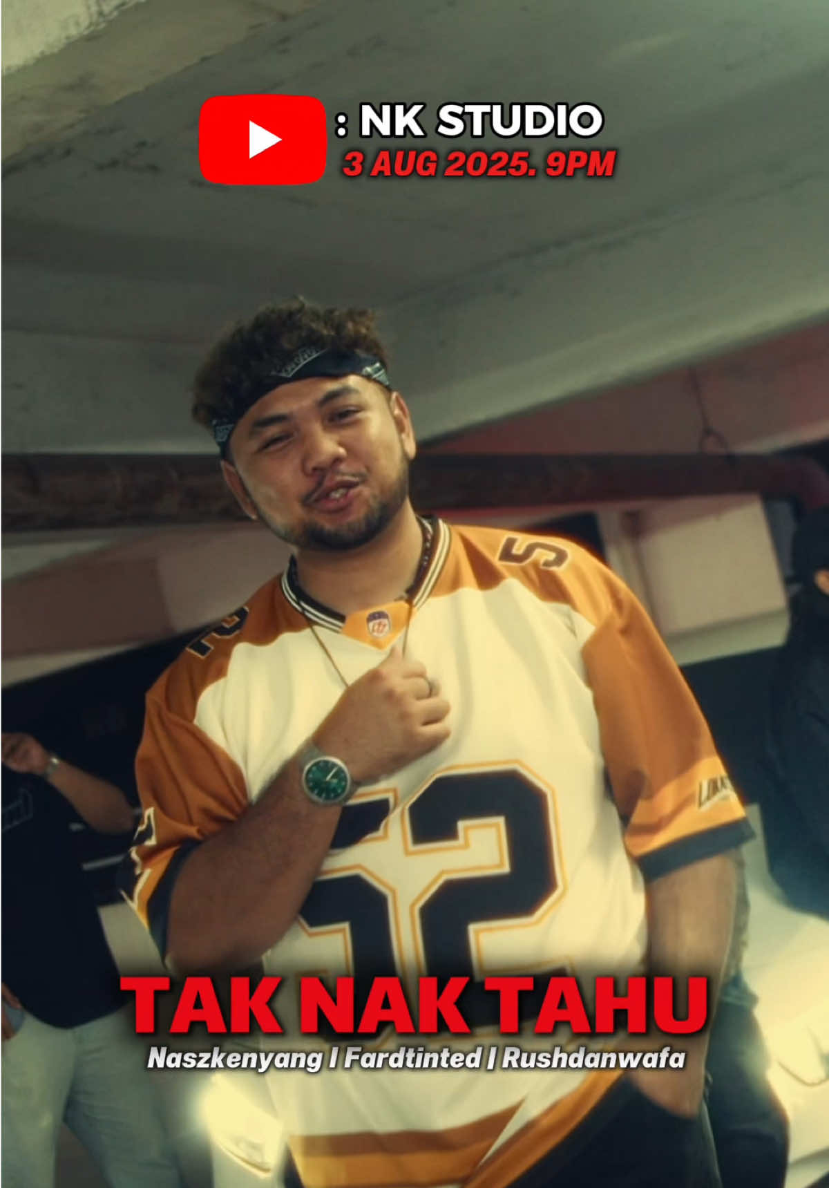 STAY TUNED! Official Music Video - TAKNAK TAHU, 3 AUG 2025. 9PM. YT CHANNEL : NK STUDIO #foryou #fyp  . @Nasz Kenyang II 🍂 @乍丹尺句卞工几卞ヨ句🌀 @Rushdan Wafa 