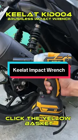KEELAT KID 004 Brushless impact wrench 🔥#keelat #keelatpowertools #keelatimpactwrench #impactwrench #tools #mechanic #motorcycle #motorcyclesoftiktok #motorcycleaccessories #motorcyclelife 