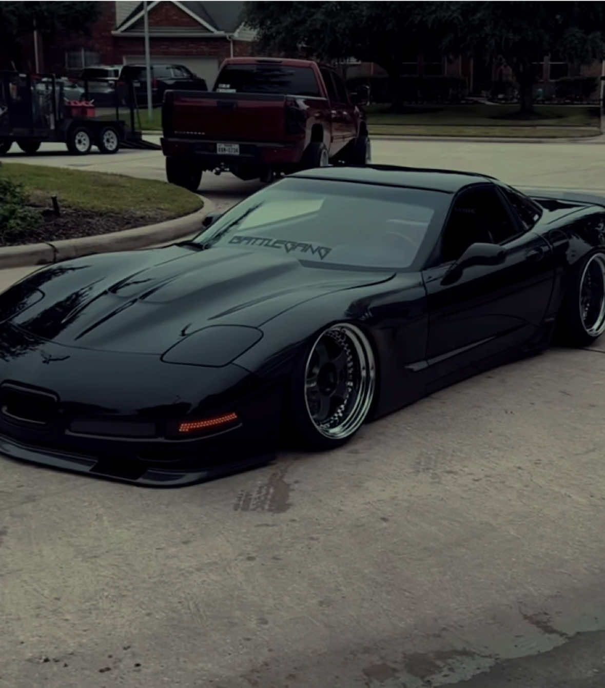 Corvette C5 supercharged🖤🚀🇺🇸 • • Clips: Lucky Garage USA • #supercar #fypage #fyp #edit #chevrolet #chevroletcorvette #corvette #c5corvette #musclescars #v8power #carporn