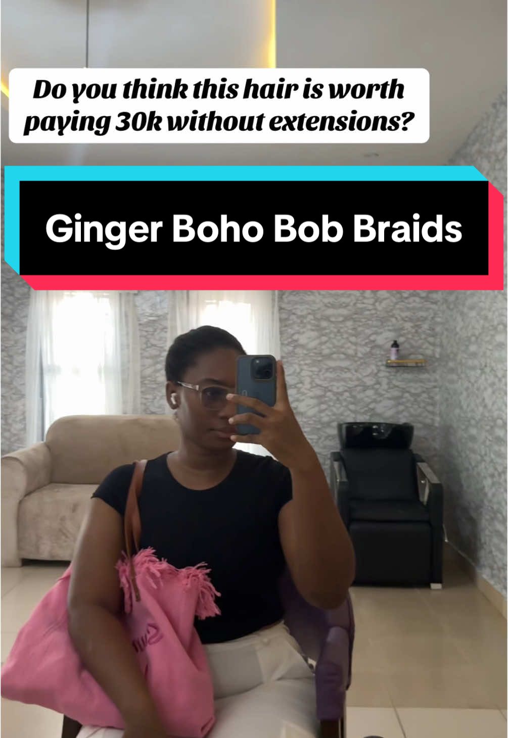 I would say it was worth to me because I have full hair but fine texture and a sensitive scalp. I was very comfortable in the salon and the braider was extra gentle on my scalp so I 10/10 recommend #CapCut #fyp #trending #explore #viral #gingerbraidsblackgirl #bohobobbraids #frenchcurlsbraids #frenchcurlsbohobraids 
