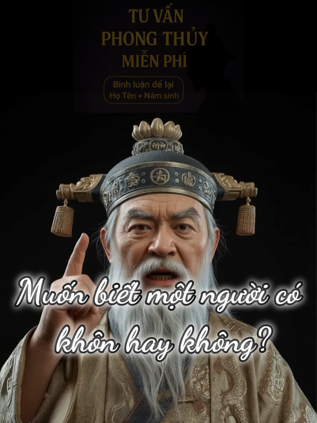 Muốn biết một người có khôn hay không#phongthuy #foryou #daoly #xuhuongtiktok #fyp 