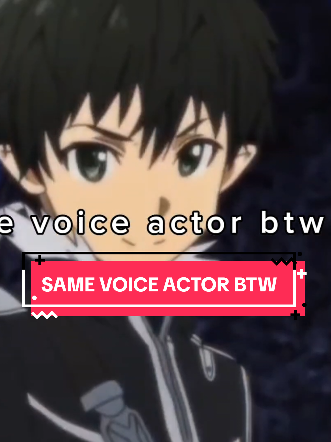 🗿idk but is very different  ..  .  .  .  .  .  .  #kirito #swordartonline #anime #demonslayer #inosuke 