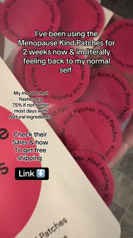 These are so good. I recommend them to everyone because I use them myself all day every day #tiktokshopdealsforyoudays #tiktokshopsummersale #tiktokshopcreatorpicks #menopauserelief #menopause @Kind Patches USA 