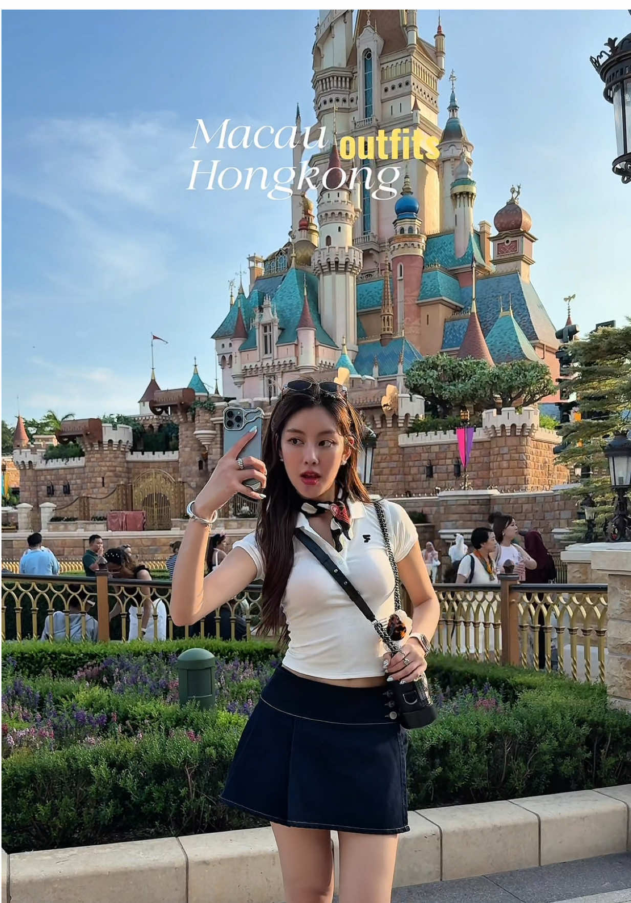 เสิร์ฟ 4 ลุค มาเก๊า-ฮ่องกง  แต่ละวันคาแรคเตอร์ไม่ซ้ำ55555 #OOTD #คลาสแฟชั่น #แต่งตัวไปเที่ยว #ไอเดียแต่งตัว #ฮ่องกง #มาเก๊า 