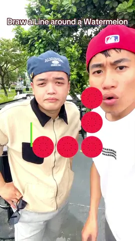 draw a line around watermelon  #creatorsearchinsights #fyp #edit #trollface #faryoupage #faryou 
