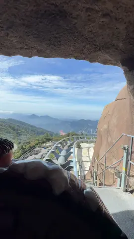 masyaallah viewnya pengen main lagi 🥹 #rollercoaster #gentingskyworlds #gentinghighlands 
