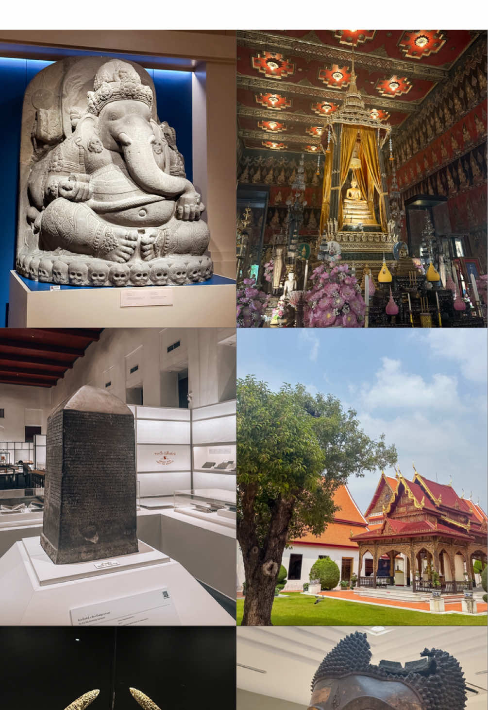 พิพิธภัณฑ์สถานแห่งชาติ  พระนคร - National Museum Bangkok  . ซื้อบัตรเข้าชม ไหว้พระพุทธสิงหิงค์ เดินตรงไปอาคาร 4 ห้อง 406 ไหว้พระพิฆเนศจากเกาะชวา ไหว้พระ ดูโบราณวัตถุอื่นๆ อยู่ได้ทั้งวันเลย , . 🤍 - คนไทย ๓๐ บาท 🙏 - ปิดทุกวันจันทร์อังคาร  . #nationalmuseum #bangkok #thailand #History #historical #museum #thai #temple #merit #travel #travelthai #truthforthailand #nationalmuseumbangkok #weekend ##พิพิธภัณฑ์ #พิพิธภัณฑ์สถานแห่งชาติพระนคร #พระพิฆเนศ #พระพุทธสิหิงค์ #ไหว้พระ #ประวัติศาสตร์ #ศิลปะ #เรียนรู้ #ไทย #พระนคร #สาธุ #วัดวาอาราม #ของเก่า #โบราณ 