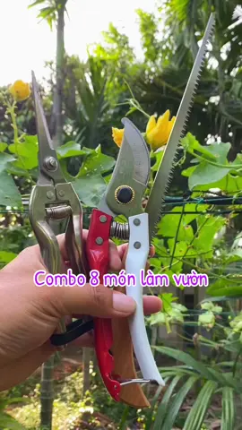 Combo 8 món làm vườn, tạo dáng bôn sai #dungculamvuon #dungculamvuon8mon #capbonsai #captroncapxeo #keocatcanh 