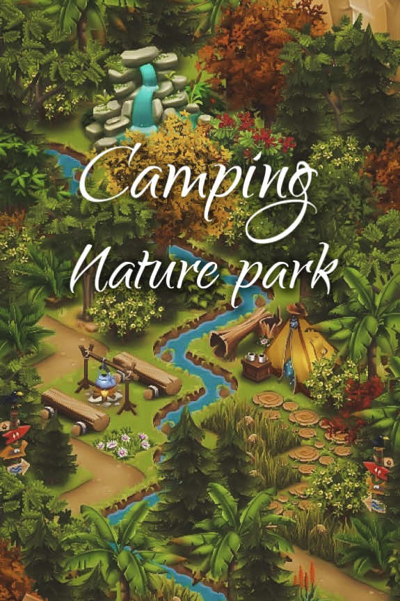 Camping & Nature park มุมตั้งแคมป์ในป่า + ธรรมชาติบำบัด  #hayday #เฮย์เดย์ ##แต่งฟาร์มhayday #haydayforlife #haydaytiktok #haydayaestetic #ฟีดดดシ 