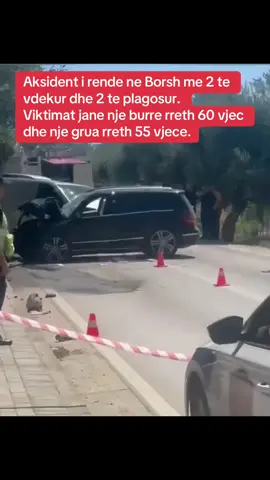 Aksident i rende ne Borsh me 2 te vdekur dhe 2 te plagosur.  Viktimat jane nje burre rreth 60 vjec dhe nje grua rreth 55 vjece.  #albania #shqiperia #tirana #saranda #borsh #aksident #fyppppppppppppppppppppppppppppppppppp #fypシ #fypシ゚ #fyp 