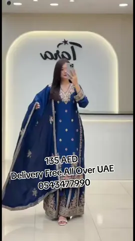 🔵 *AF-Series New Designer Party Top Sharara & Dupatta Set👗* 🟢 🎊*CODE:- AF-9026*🎊 🧵*DETAILS* *👚TOP*🎊 *🧶FABRIC*  : Chinon Silk *🪢WORK*    : Codding Siqunce Embroidery  *📐SIZE*        :  M/L/XL/XXL *📏LENGTH* : 40 *📌NECK*      : Round  *📌SLEEVES*: 20 Inch  *💃SHARARA*🎊 *🧶FABRIC*  : Chinon Silk *🪢WORK*    : Codding Siqunce Embroidery  *📐SIZE*        : 44 Inch  *👗FLIR*        : 1.2 Mtr *📏LENGTH*: 42 Inch  *🥻DUPATTA*🎊 *🧶FABRIC*  :  Chinon Silk   *🪢WORK*    : Codding Siqunce Embroidery  *📏LENGTH*: 2.20 MTR *(🧶FULLY STITCHED🪢 )* *⚖️WEIGHT* : 1 KG  ✅*FULL STOCK READY* 🆙 *ONE LEVEL UP* 🟢*100% QUALITY* #creatorsearchinsights #uae #viral #designer #fyp 